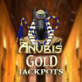Anubis Gold Jackpots slot logo by Inspired Gaming at Winomania Casino
