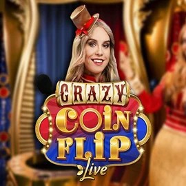 Enjoy Crazy Coin Flip by Evolution – logo hosted on wino-mania.com