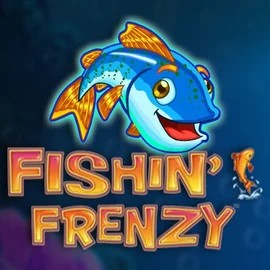 Fishin Frenzy online game logo by Blueprint Gaming on wino-mania.com