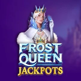 Frost Queen Jackpots online game logo by Yggdrasil on wino-mania.com