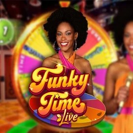 Funky Time by Evolution, showcased at wino-mania.com – game logo
