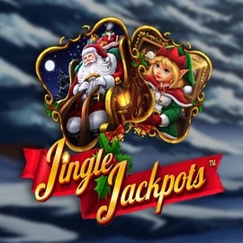 Jingle Jackpots by Dragon Gaming, showcased at wino-mania.com – game logo